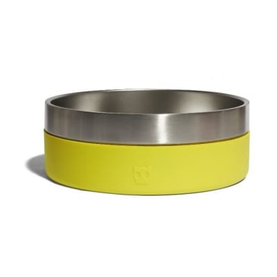 Plato Perro ZeeDog Tuff Bowl Lime Green2