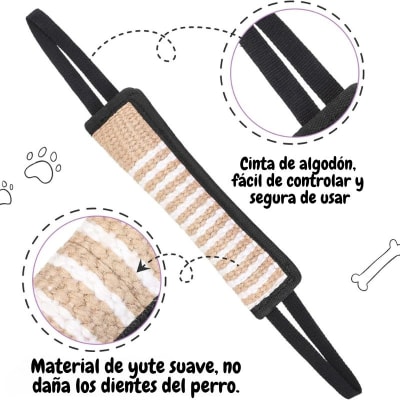 Marbenpets Juguete Perro de Yute