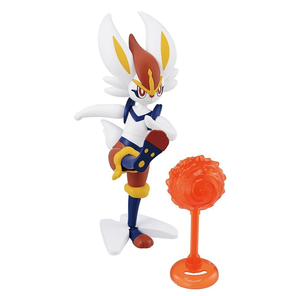 Model Kit Pokémon Cinderace Blue Card
