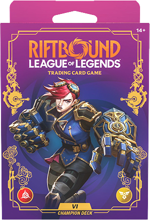Riftbound TCG: Set 3- Unleashed- Champion Deck - VI | Blue Card Store