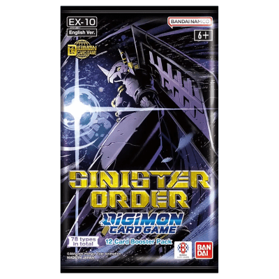 Digimon Card Game - EX10: Sinister Order Booster pack