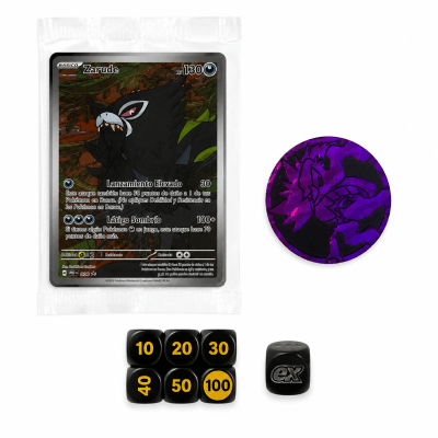 Pokémon TCG: Carta Promo + Dados