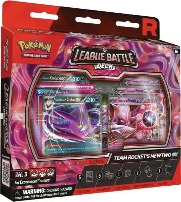 Pokémon TCG - Baraja de Liga de Mewtwo ex del Equipo Rocket (ESP)