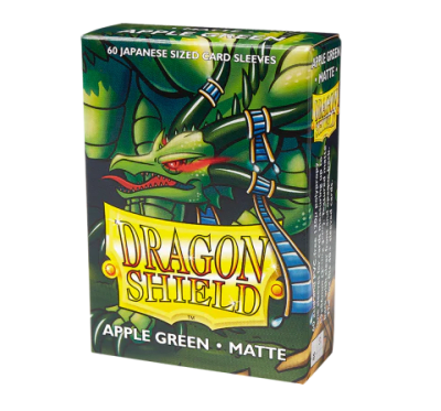 Protectores Dragon Shield Japanese Matte - Apple Green