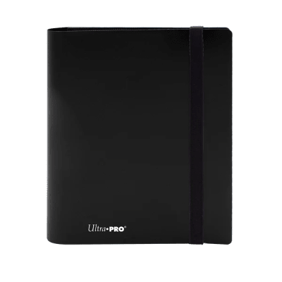 Carpeta 4 Bolsillos Ultra Pro - Pro Binder Jet Black