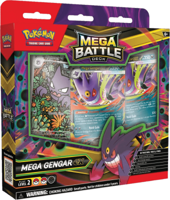 Pokemon TCG: Mega Battle Deck - Mega Gengar ex (ING)