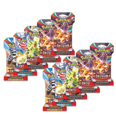 Pokémon TCG - Pack 10 Sobres Ganchera Obsidian Flames