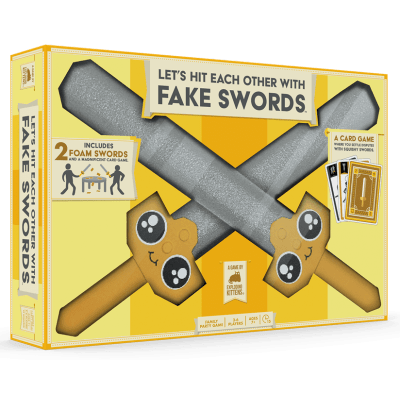 Vamos a Pegarnos con Espadas de Mentira