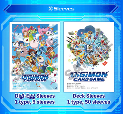 Digimon Card Game - Sleeves 25th Animation Anniversary
