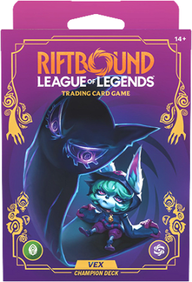 Riftbound TCG: Set 3- Unleashed- Champion Deck - Vex