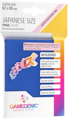 Protectores Japanese Size Gamegenic - Azul