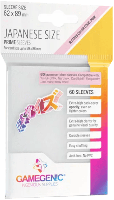 Protectores Japanese Size Gamegenic - Blanco