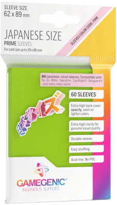 Protectores Japanese Size Gamegenic - Lima