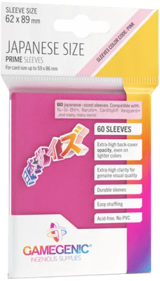 Protectores Japanese Size Gamegenic - Rosa