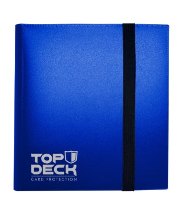 Carpeta Top Deck 160 Bolsillos - Azul