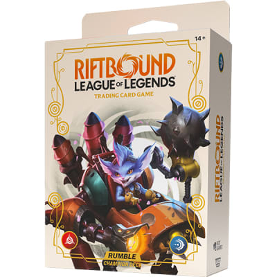 [PREVENTA] Riftbound TCG: Set 2- Spiritforged- Champion Deck - Rumble