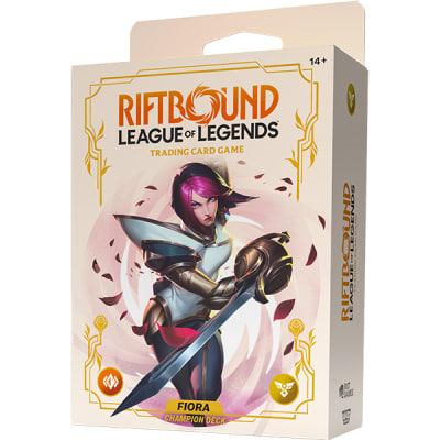 [PREVENTA] Riftbound TCG: Set 2- Spiritforged- Champion Deck- Fiora