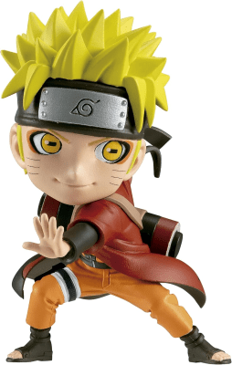 Figuras Chibi Masters Naruto Shippuden - Naruto Uzumaki
