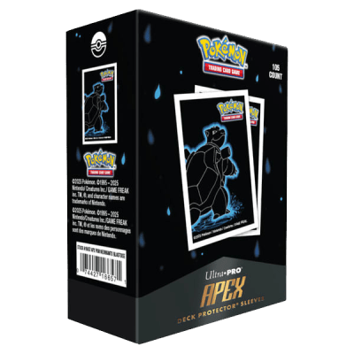 Pokémon TCG - Deck Protectors: Pokémon Apex - Neon Kanto Blastoise
