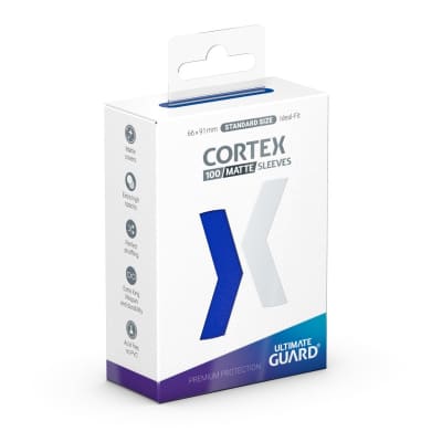 Protectores Standard Cortex Matte - Azul