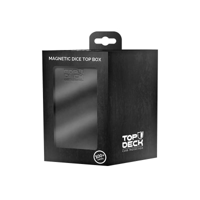 Deckbox Magnetic Dice Top Deck - Negra