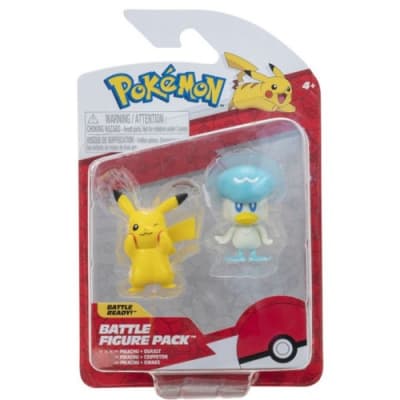 Pokémon Figure Battle Pack IX Gen - Quaxly + Pikachu