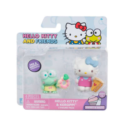 Hello Kitty Pack 2 Figuras: Hello Kitty & Keroppi