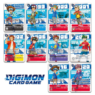 Digimon Card Game - Carta Arte Alterno 25th Animation Anniversary