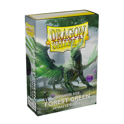 Protectores Dragon Shield Japanese Matte - Forest Green