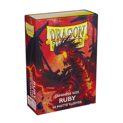 Protectores Dragon Shield Japanese Matte - Ruby