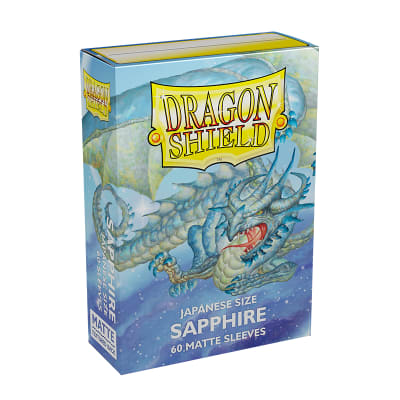 Protectores Dragon Shield Japanese Matte - Sapphire