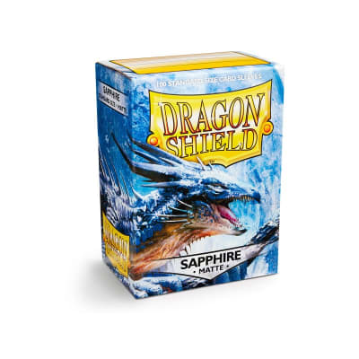 Protectores Matte Standard Dragon Shield - Zafiro