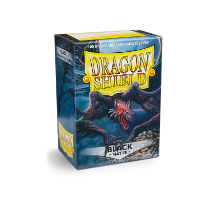 Protectores Matte Standard Dragon Shield - Negro