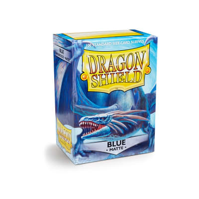 Protectores Matte Standard Dragon Shield - Azul