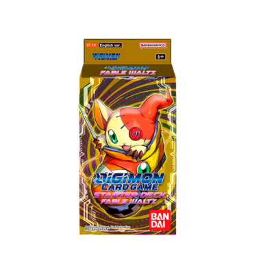 PREVENTA Digimon TCG - Starter deck Fable Waltz ST-19