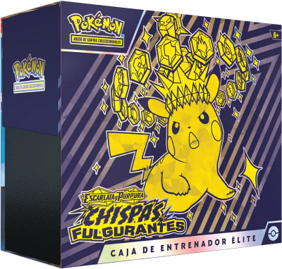 Pokémon TCG: Caja de Entrenador de Élite Chispas Fulgurantes
