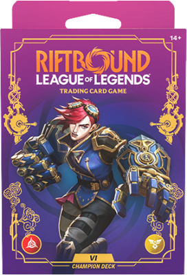 Riftbound TCG: Set 3- Unleashed- Champion Deck - VI