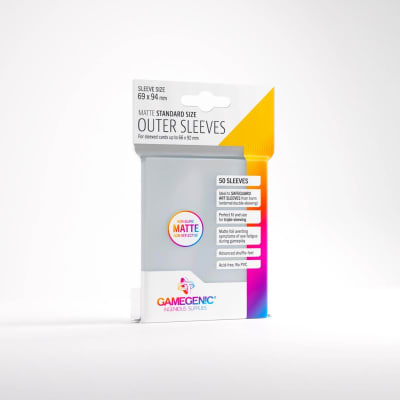 Gamegenic: Outer Sleeves Matte Standar Size