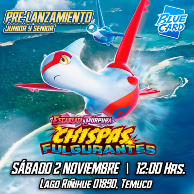 Pre-Lanzamiento Chispas Fulgurantes (Combina y Combate) - Seniors & Juniors