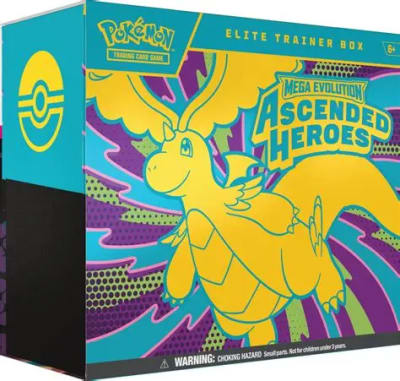 Pokémon TCG: Megaevolution - Ascended Heroes Elite Trainer Box (ENG)