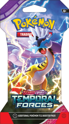 Pokémon TCG: Sobre Ganchera Temporal Forces - Inglés