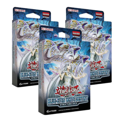 Yu-Gi-Oh!: Structure Deck Blue-Eyes White Destiny Tripack