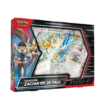 Pokémon TCG- Colección Zacian ex de Paul Español