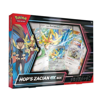 Pokémon TCG - Hop's Zacian ex Collection inglés