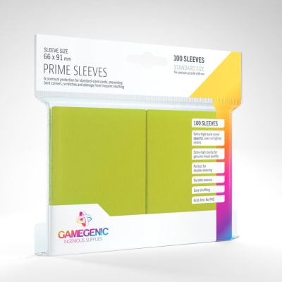 Protectores Standard Prime Sleeves Gamegenic - Lima