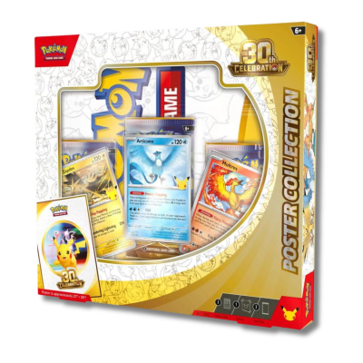 Pokémon TCG: 30th Celebration - Poster Collection - Segunda PreVenta