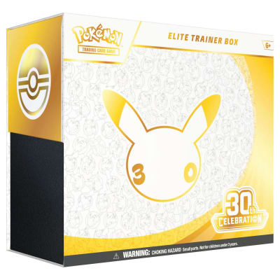 Elite Trainer Box Pokémon TCG 30th Celebration Ingles - Segunda PreVenta