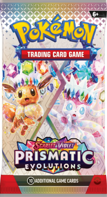 Pokémon TCG: Sobre Prismatic Evolutions (Inglés)