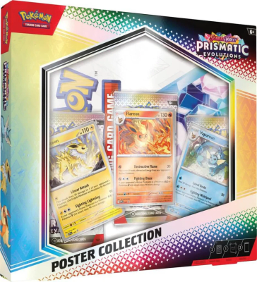 PREVENTA Pokémon TCG - Prismatic Evolutions Poster Collection (Español)