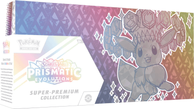 Pokémon TCG: Evoluciones Prismáticas - Colección Súper Premium (Español)